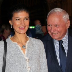 Sahra Wagenknecht + Oskar Lafontaine - Politiker